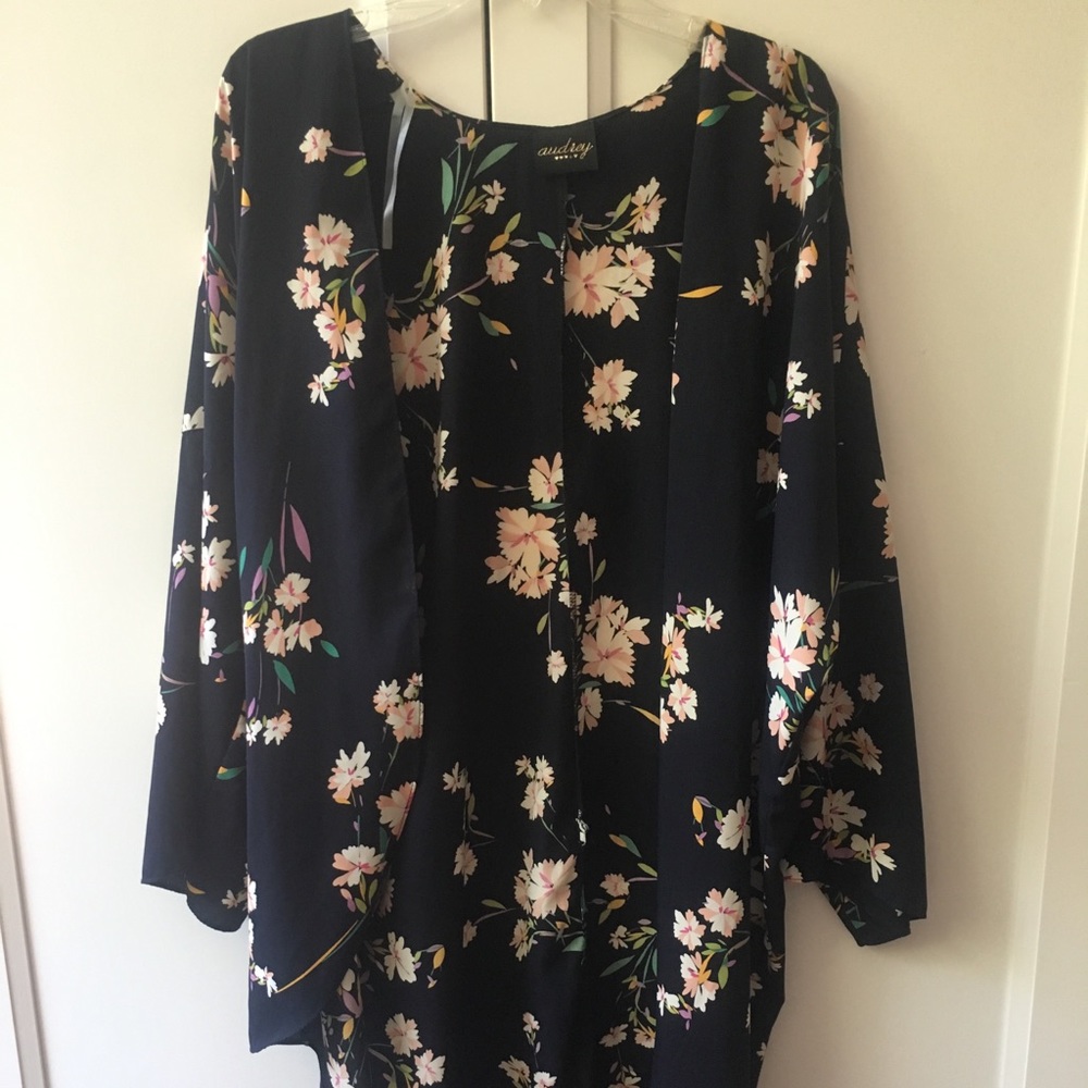 Floral Chiffon Cardigan